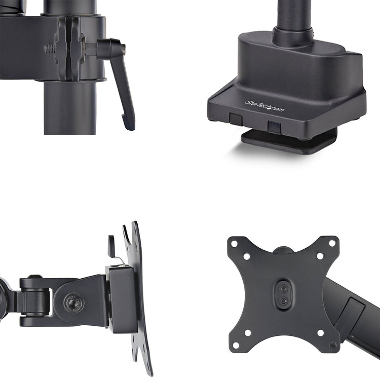 STARTECH monitor mount / stand 101,6 cm (40") Black (ARMPIVOT2) - Cartouches Certifiees