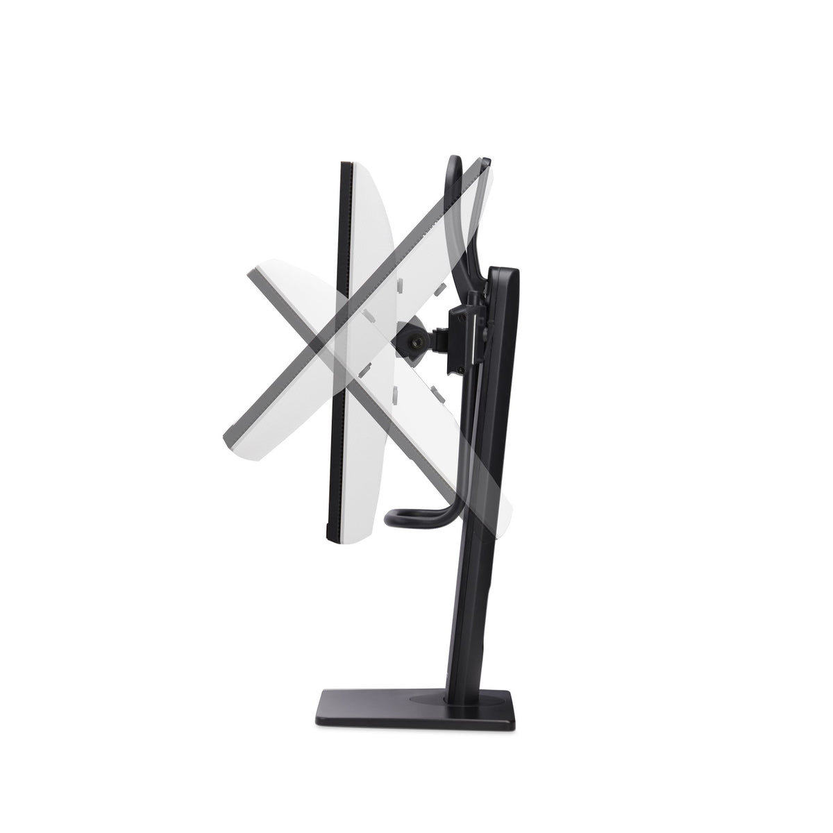 STARTECH monitor mount / stand 68,6 cm (27") Desk Black (2MC1S-MONITOR-STAND) - Cartouches Certifiees