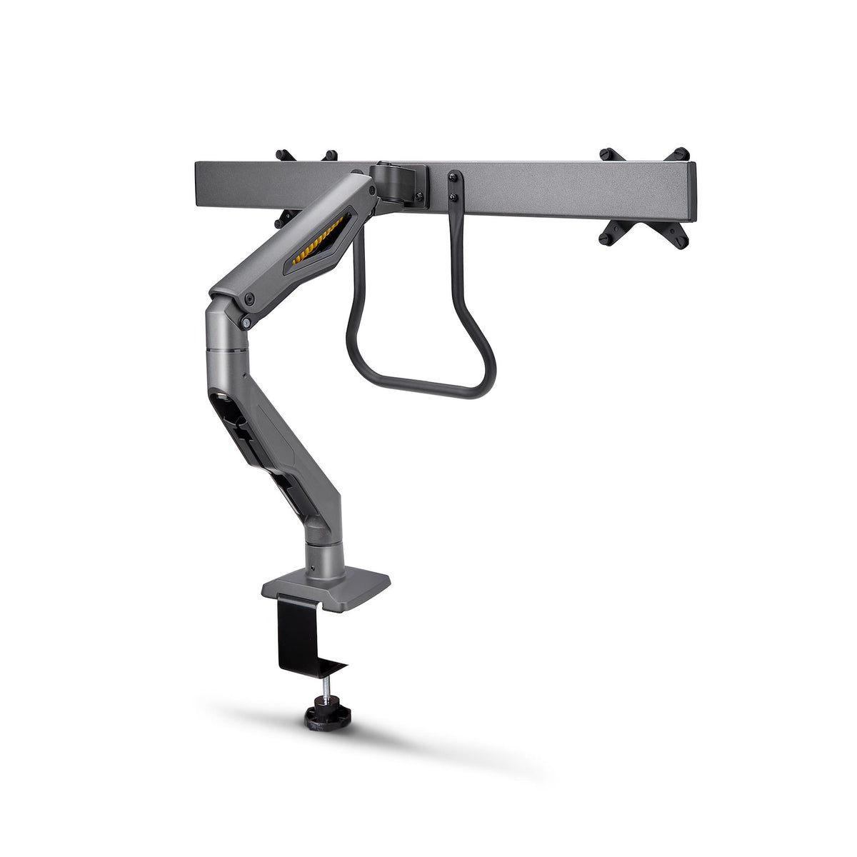 STARTECH monitor mount / stand 68,6 cm (27") Desk Black (H2M1AS2-MONITOR-ARM) - Cartouches Certifiees