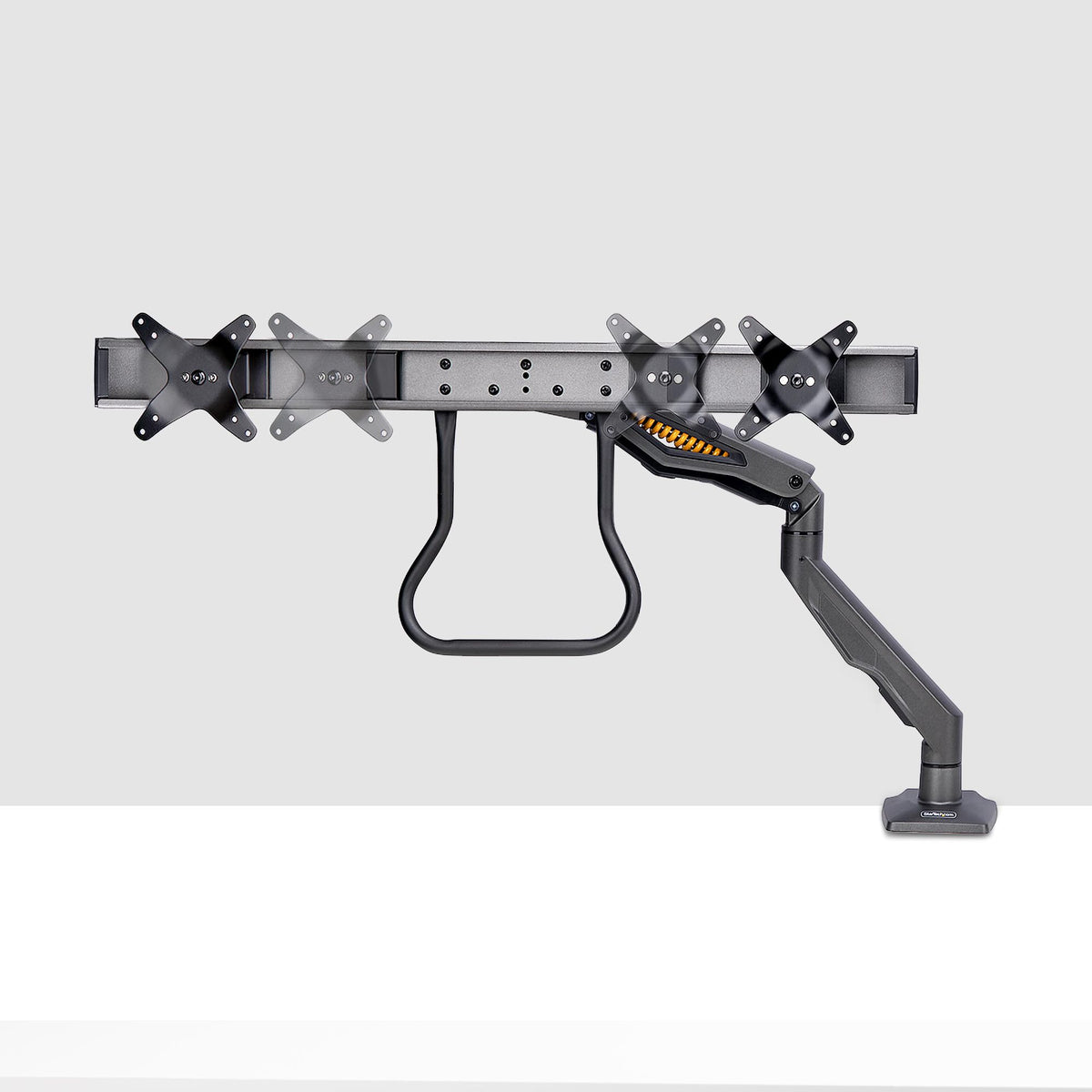 STARTECH monitor mount / stand 68,6 cm (27") Desk Black (H2M1AS2-MONITOR-ARM) - Cartouches Certifiees