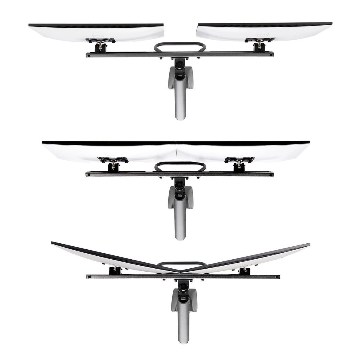 STARTECH monitor mount / stand 68,6 cm (27") Desk Black (H2M1AS2-MONITOR-ARM) - Cartouches Certifiees