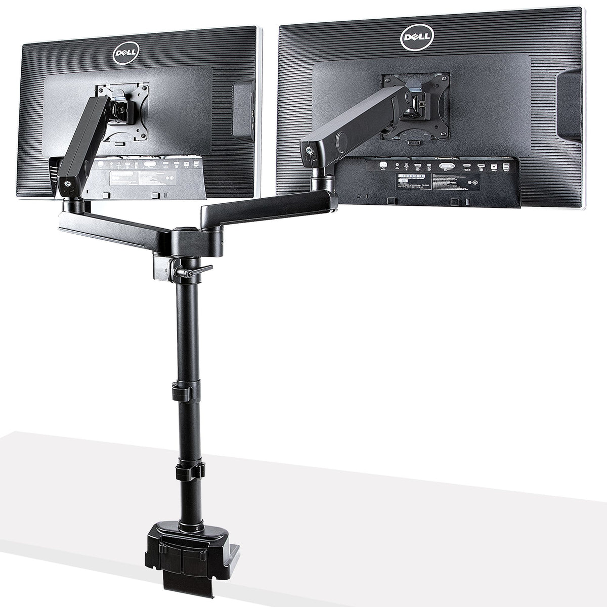 STARTECH monitor mount / stand 81,3 cm (32") Desk Black (ARMDUALPIVOT) - Cartouches Certifiees