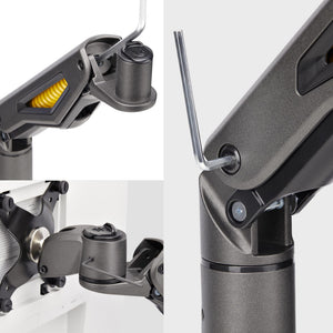 STARTECH monitor mount / stand 81,3 cm (32") Desk Black (H1M1AG2-MONITOR-ARM) - Cartouches Certifiees