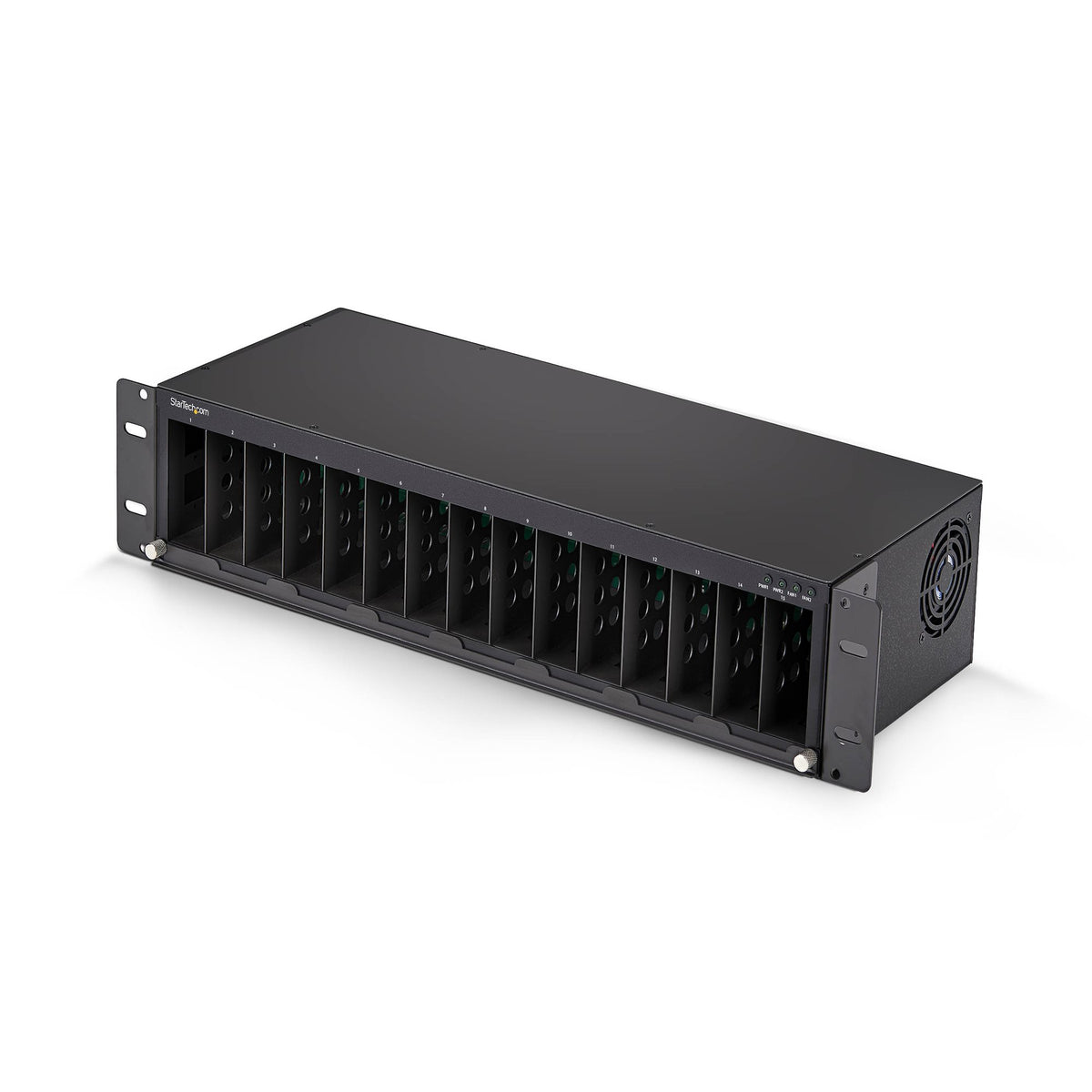 STARTECH network equipment chassis Black (MCM15-MEDIA-CHASSIS) - Cartouches Certifiees