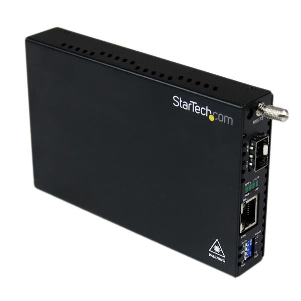 STARTECH network media converter 1250 Mbit/s Black (ET91000SFP2) - Cartouches Certifiees