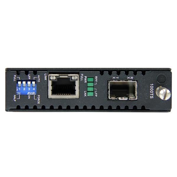 STARTECH network media converter 1250 Mbit/s Black (ET91000SFP2) - Cartouches Certifiees