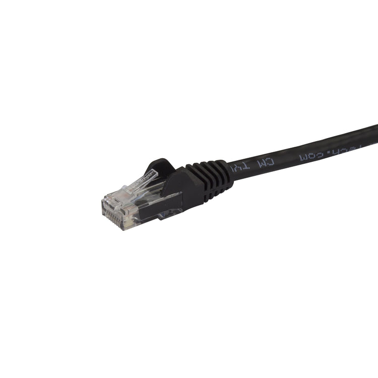 STARTECH networking cable Black 10,7 m Cat6 U/UTP (UTP) (N6PATCH35BK) - Cartouches Certifiees