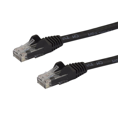 STARTECH networking cable Black 15,2 m Cat6 U/UTP (UTP) (N6PATCH50BK) - Cartouches Certifiees