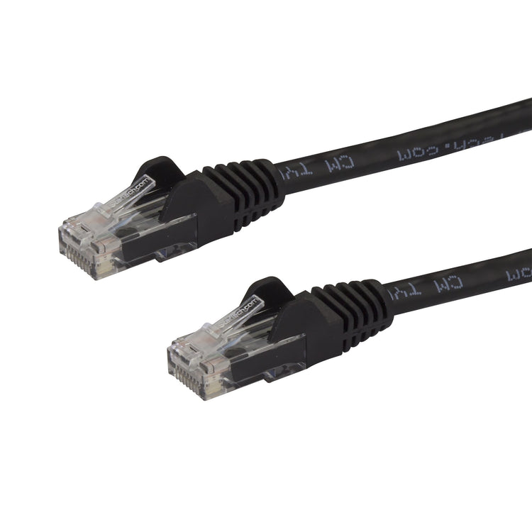 STARTECH networking cable Black 15,2 m Cat6 U/UTP (UTP) (N6PATCH50BK) - Cartouches Certifiees