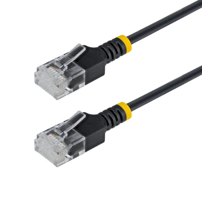 STARTECH networking cable Black 2,1 m Cat6a U/UTP (UTP) Round (N6APATUTP34BKS-7FT) - Cartouches Certifiees