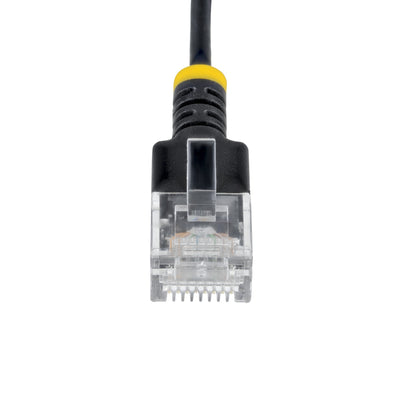 STARTECH networking cable Black 2,1 m Cat6a U/UTP (UTP) Round (N6APATUTP34BKS-7FT) - Cartouches Certifiees