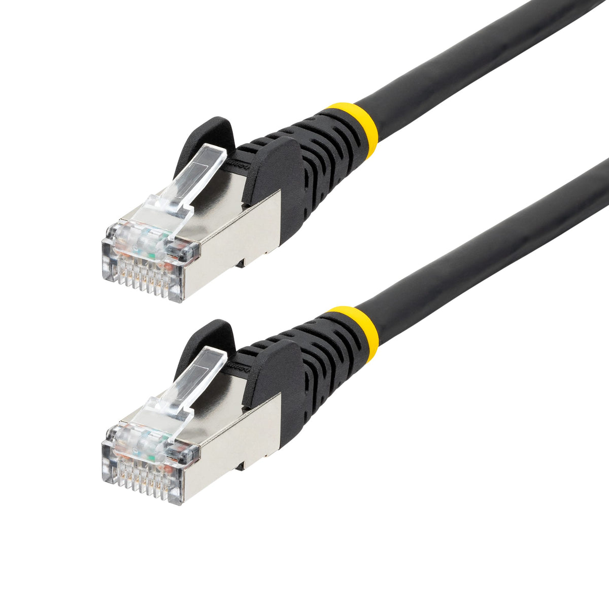 STARTECH networking cable Black 22,9 m S/FTP (S-STP) Round (NLBK-75F-CAT6A-PATCH) - Cartouches Certifiees
