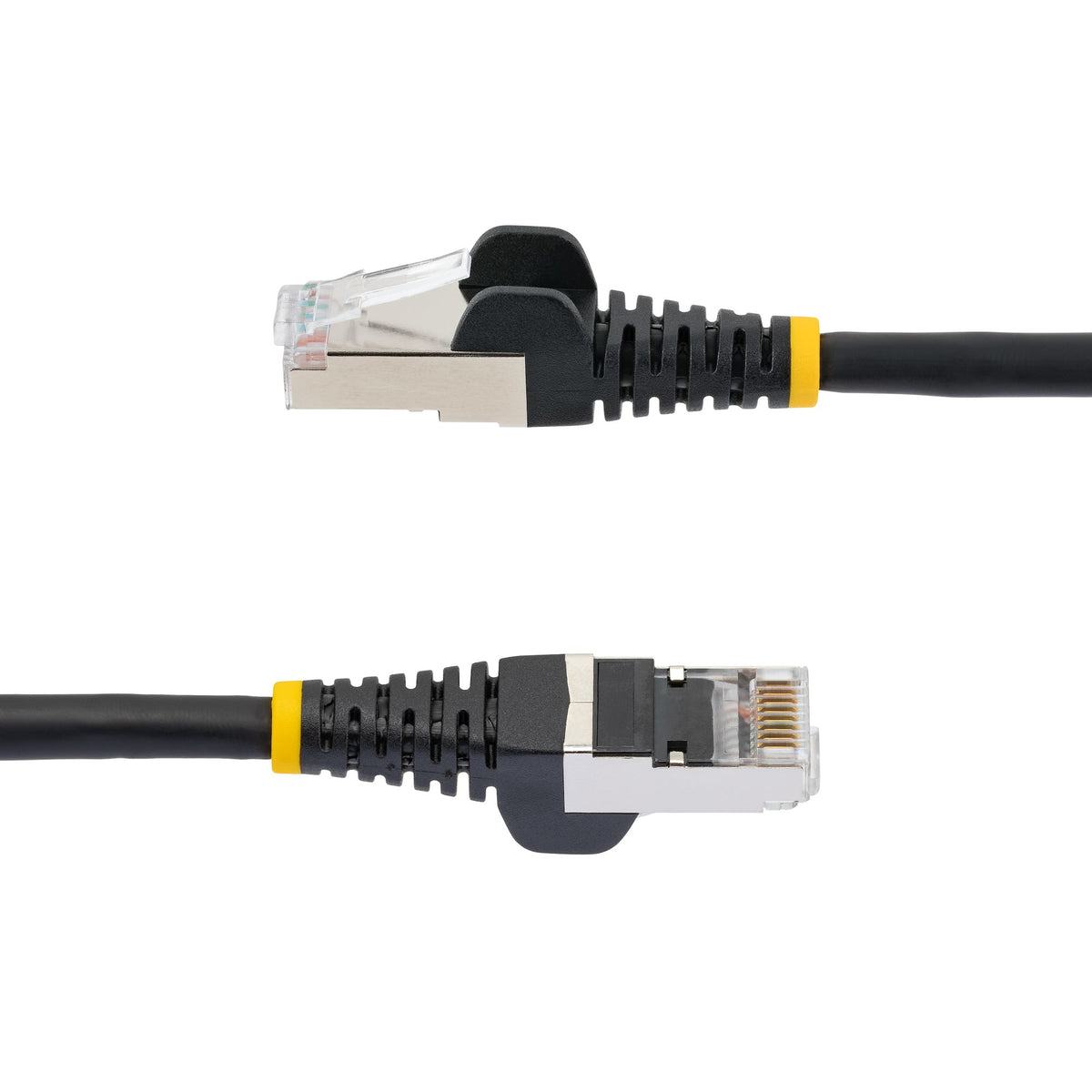 STARTECH networking cable Black 3,6 m S/FTP (S-STP) Round (NLBK-12F-CAT6A-PATCH) - Cartouches Certifiees