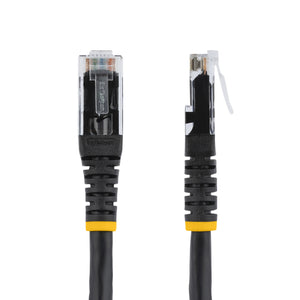 STARTECH networking cable Black 30,48 m Cat6 U/UTP (UTP) (C6PATCH100BK) - Cartouches Certifiees