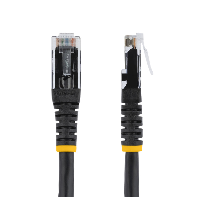 STARTECH networking cable Black 30,48 m Cat6 U/UTP (UTP) (C6PATCH100BK) - Cartouches Certifiees