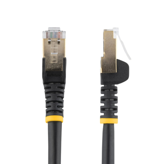 STARTECH câble de réseau Noir 6,1 m Cat6a U/UTP (UTP) (C6ASPAT20BK)