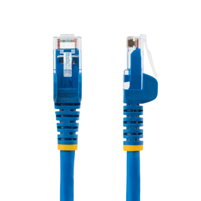 STARTECH networking cable Blue 0,15 m Cat6 U/UTP (UTP) Round (N6LPATCH6INBL) - Cartouches Certifiees