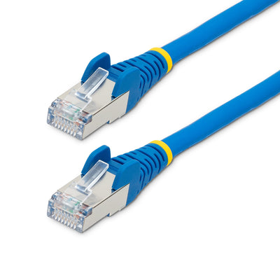STARTECH networking cable Blue 1,2 m S/FTP (S-STP) Round (NLBL-4F-CAT6A-PATCH) - Cartouches Certifiees