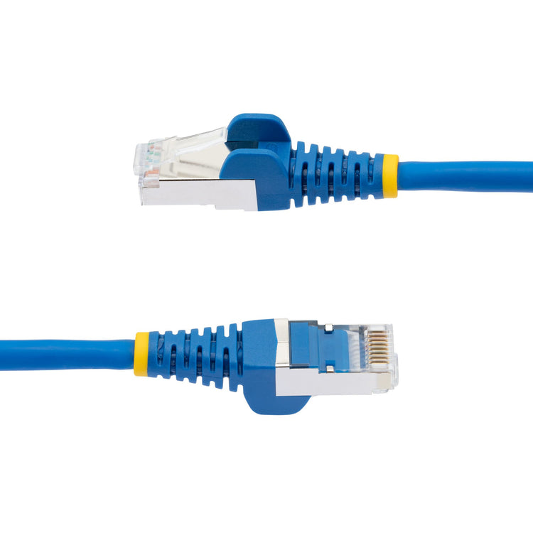 STARTECH networking cable Blue 1,2 m S/FTP (S-STP) Round (NLBL-4F-CAT6A-PATCH) - Cartouches Certifiees