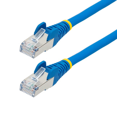 STARTECH networking cable Blue 15,2 m S/FTP (S-STP) Round (NLBL-50F-CAT6A-PATCH) - Cartouches Certifiees