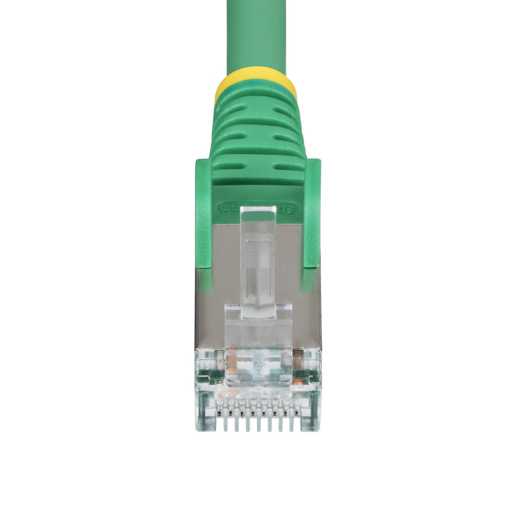 STARTECH networking cable Green 7,6 m S/FTP (S-STP) Round (NLGN-25F-CAT6A-PATCH) - Cartouches Certifiees