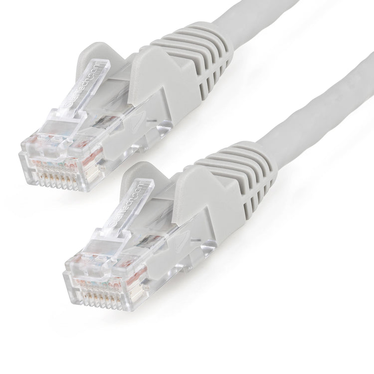 STARTECH networking cable Grey 0,3 m Cat6 U/UTP (UTP) Round (N6LPATCH1GR) - Cartouches Certifiees