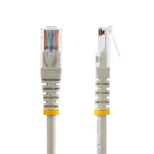 STARTECH networking cable Grey 1,5 m Cat5e U/UTP (UTP) (M45PATCH5GR) - Cartouches Certifiees
