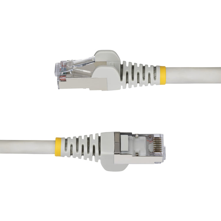 STARTECH networking cable Grey 3 m S/FTP (S-STP) Round (NLGR-10F-CAT6A-PATCH) - Cartouches Certifiees