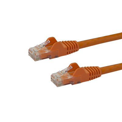 STARTECH networking cable Orange 1,5 m Cat6 U/UTP (UTP) (N6PATCH5OR) - Cartouches Certifiees