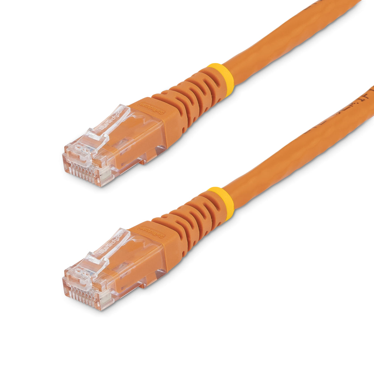 STARTECH networking cable Orange 15,2 m Cat6 U/UTP (UTP) (C6PATCH50OR) - Cartouches Certifiees