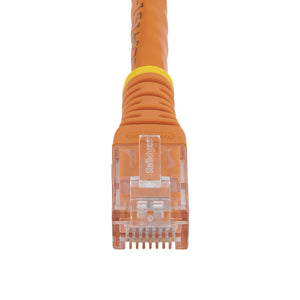 STARTECH networking cable Orange 15,2 m Cat6 U/UTP (UTP) (C6PATCH50OR) - Cartouches Certifiees