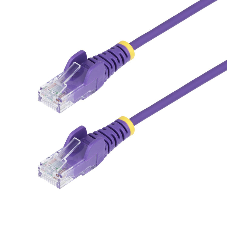 STARTECH networking cable Purple 1,2 m Cat6 U/UTP (UTP) Round (N6PAT4PLS) - Cartouches Certifiees