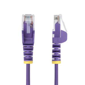 STARTECH networking cable Purple 1,2 m Cat6 U/UTP (UTP) Round (N6PAT4PLS) - Cartouches Certifiees