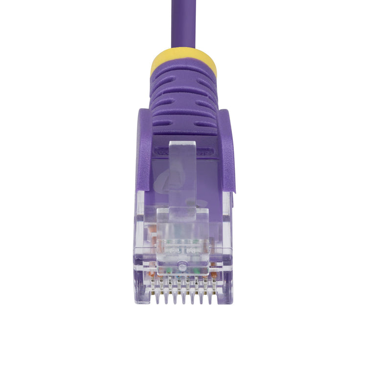 STARTECH networking cable Purple 1,2 m Cat6 U/UTP (UTP) Round (N6PAT4PLS) - Cartouches Certifiees