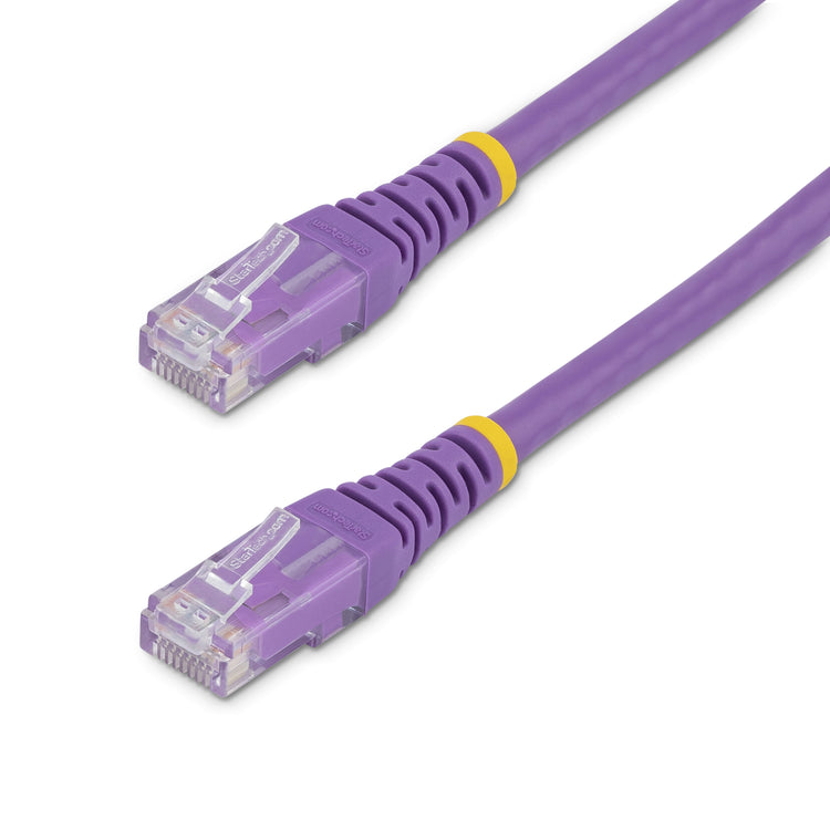 STARTECH networking cable Purple 4,6 m Cat6 U/UTP (UTP) (C6PATCH15PL) - Cartouches Certifiees