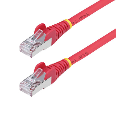 STARTECH networking cable Red 1,8 m S/FTP (S-STP) Round (NLRD-6F-CAT6A-PATCH) - Cartouches Certifiees
