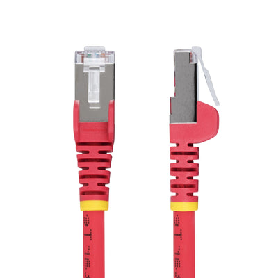 STARTECH networking cable Red 1,8 m S/FTP (S-STP) Round (NLRD-6F-CAT6A-PATCH) - Cartouches Certifiees