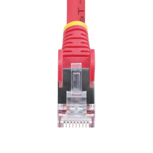 STARTECH networking cable Red 1,8 m S/FTP (S-STP) Round (NLRD-6F-CAT6A-PATCH) - Cartouches Certifiees