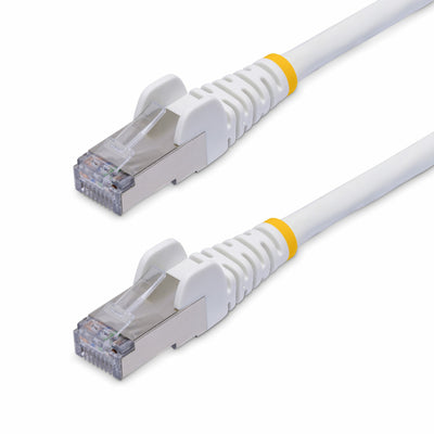 STARTECH networking cable White 0,91 m S/FTP (S-STP) Round (NLWH-3F-CAT8-PATCH) - Cartouches Certifiees