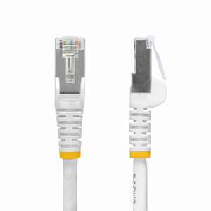 STARTECH networking cable White 0,91 m S/FTP (S-STP) Round (NLWH-3F-CAT8-PATCH) - Cartouches Certifiees