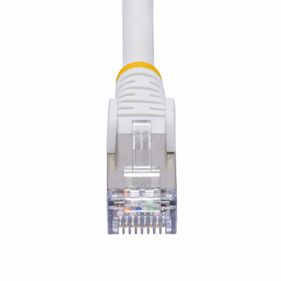 STARTECH networking cable White 0,91 m S/FTP (S-STP) Round (NLWH-3F-CAT8-PATCH) - Cartouches Certifiees