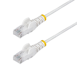 STARTECH networking cable White 1,2 m Cat6 U/UTP (UTP) Round (N6PAT4WHS) - Cartouches Certifiees