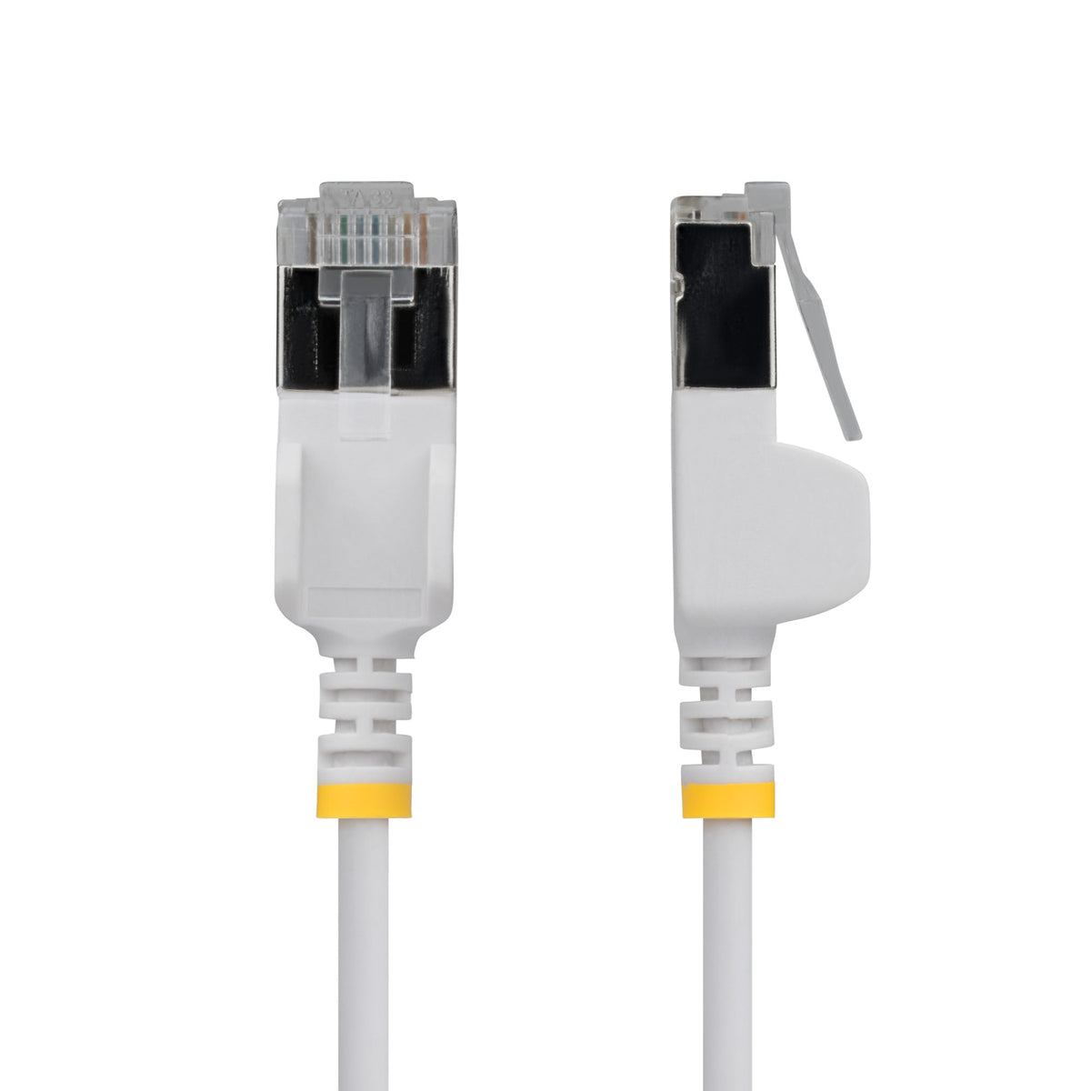 STARTECH networking cable White 1,524 m Cat6a U/FTP (STP) Round (N6APATSTP34WHS-5FT) - Cartouches Certifiees