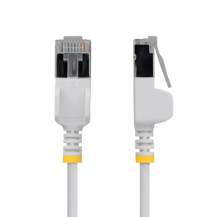 STARTECH networking cable White 1,524 m Cat6a U/FTP (STP) Round (N6APATSTP34WHS-5FT) - Cartouches Certifiees