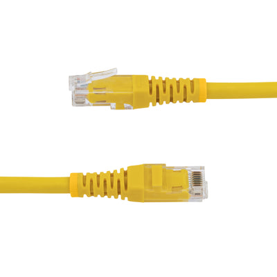 STARTECH networking cable Yellow 1,5 m Cat6 U/UTP (UTP) (C6PATCH5YL) - Cartouches Certifiees