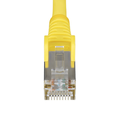 STARTECH networking cable Yellow 3 m S/FTP (S-STP) Round (NLYL-10F-CAT6A-PATCH) - Cartouches Certifiees