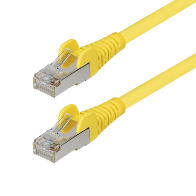 STARTECH networking cable Yellow 7,6 m S/FTP (S-STP) Round (NLYL-25F-CAT6A-PATCH) - Cartouches Certifiees