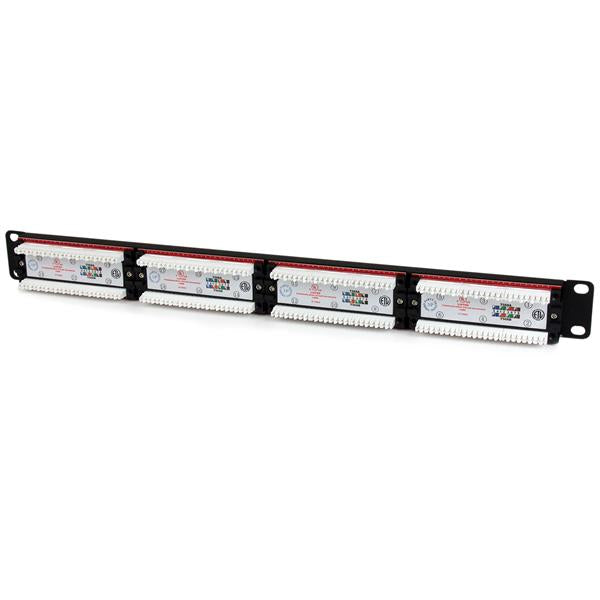 STARTECH patch panel 1U (C6PANEL24) - Cartouches Certifiees