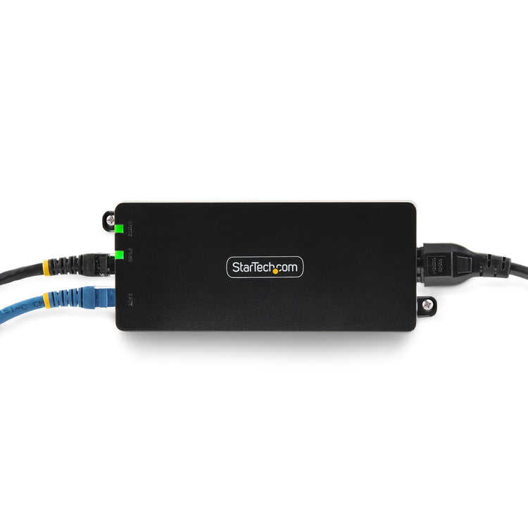 STARTECH PoE adapter 2.5 Gigabit Ethernet, 5 Gigabit Ethernet, 10 Gigabit Ethernet, Fast Ethernet, Gigabit Ethernet (AF41XC-POE-INJECTOR) - Cartouches Certifiees