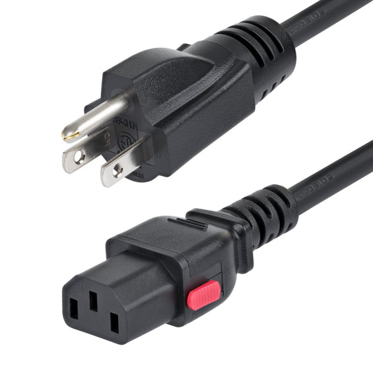 STARTECH câble électrique Noir 0,91 m NEMA 5-15P Coupleur C13 (3FT-LC10A-POWERCORD)